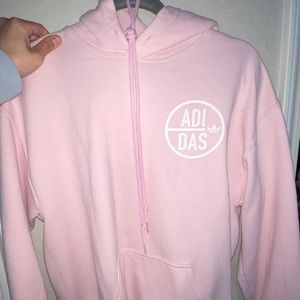 Pink Adidas Hoodie